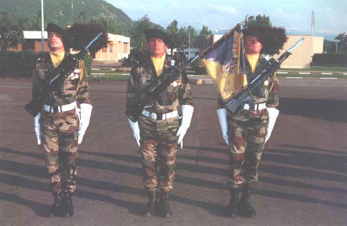 La garde au fanion